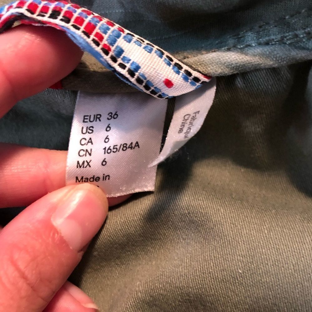 ‎3 for $30! H&M divide green jacket - Picture 4 of 13